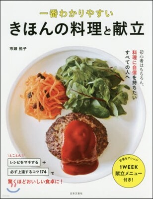 一番わかりやすいきほんの料理と獻立