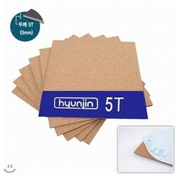 [0139168][현진보드롱]접착콜크우드락 5T 30개입 (600*900m/m)