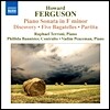 Raphael Terroni 호워드 페르거슨: 피아노 소나타, 5개의 바가텔, 파르티타 외 (Howard Ferguson: Piano Sonata in F minor, Five Bagatelles, Partita)