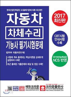 2017 자동차차체수리기능사 필기시험문제