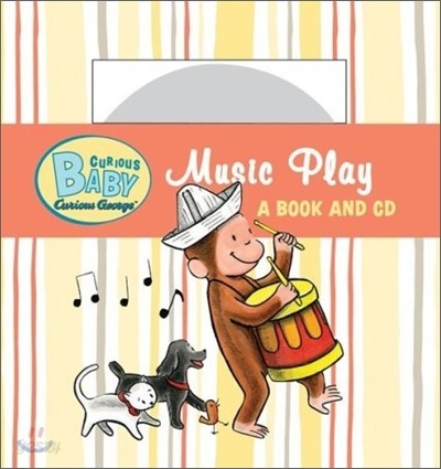 Curious Baby Curious George : Music Play (Book &amp; CD)