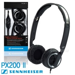 [SENNHEISER] 젠하이저 정품 다이나믹 헤드폰 시스템 PX200 II 블랙