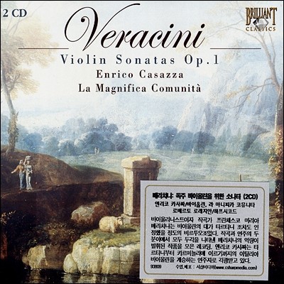 베라치니: 독주 바이올린과 베이스 위한 소나타