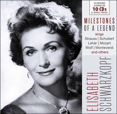 Elisabeth Schwarzkopf 엘리자베스 슈바르츠코프 - 전설의 마일스톤즈: 10 오리지널 앨범 (Milestones Of A Legend - 10 Original Albums)