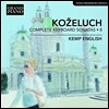 Kemp English 코젤루흐: 피아노 소나타 전곡 8집 - 29-32번 [포르테피아노 연주반] (Leopold Kozeluch: Compelete Keyboard Sonatas Vol.8) 켐프 잉글리시