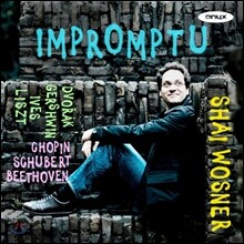 Shai Wosner 샤이 보즈너 즉흥곡 연주집 - 슈베르트 / 아이브즈 / 드보르작 / 거슈윈 / 쇼팽 / 리스트 (Impromptu - Works by Schubert, Ives, Dvorak, Gershwin, Chopin, Liszt, Beethoven)