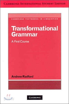 Transformational Grammar : A First Course (IE)