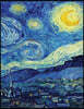 Van Gogh's Starry Night, Artist Drawing Pad: BLANK Sketchbook (Extra Large-Made with Standard White Paper-Best for Crayons, Colored Pencils, Watercolo