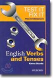 Test it Fix it, English Verbs and Tenses