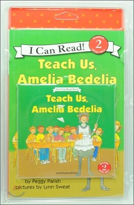 [I Can Read] Level 2-39 : Teach Us, Amelia Bedelia (Book & CD)