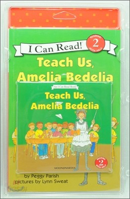 [I Can Read] Level 2-39 : Teach Us, Amelia Bedelia (Book &amp; CD)