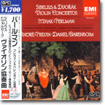 Sibelius & Dvorak : Violin Concertos : Perlman