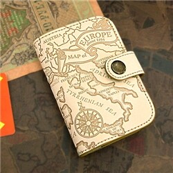 Euro Map Card Pocket