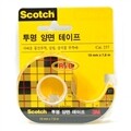 [알앤비]3M 쓰리엠 투명 양면테이프 19mmX7.6m/사무용품