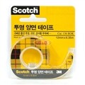 [알앤비]3M 쓰리엠 투명 양면테이프 12mmX6.35m/사무용품