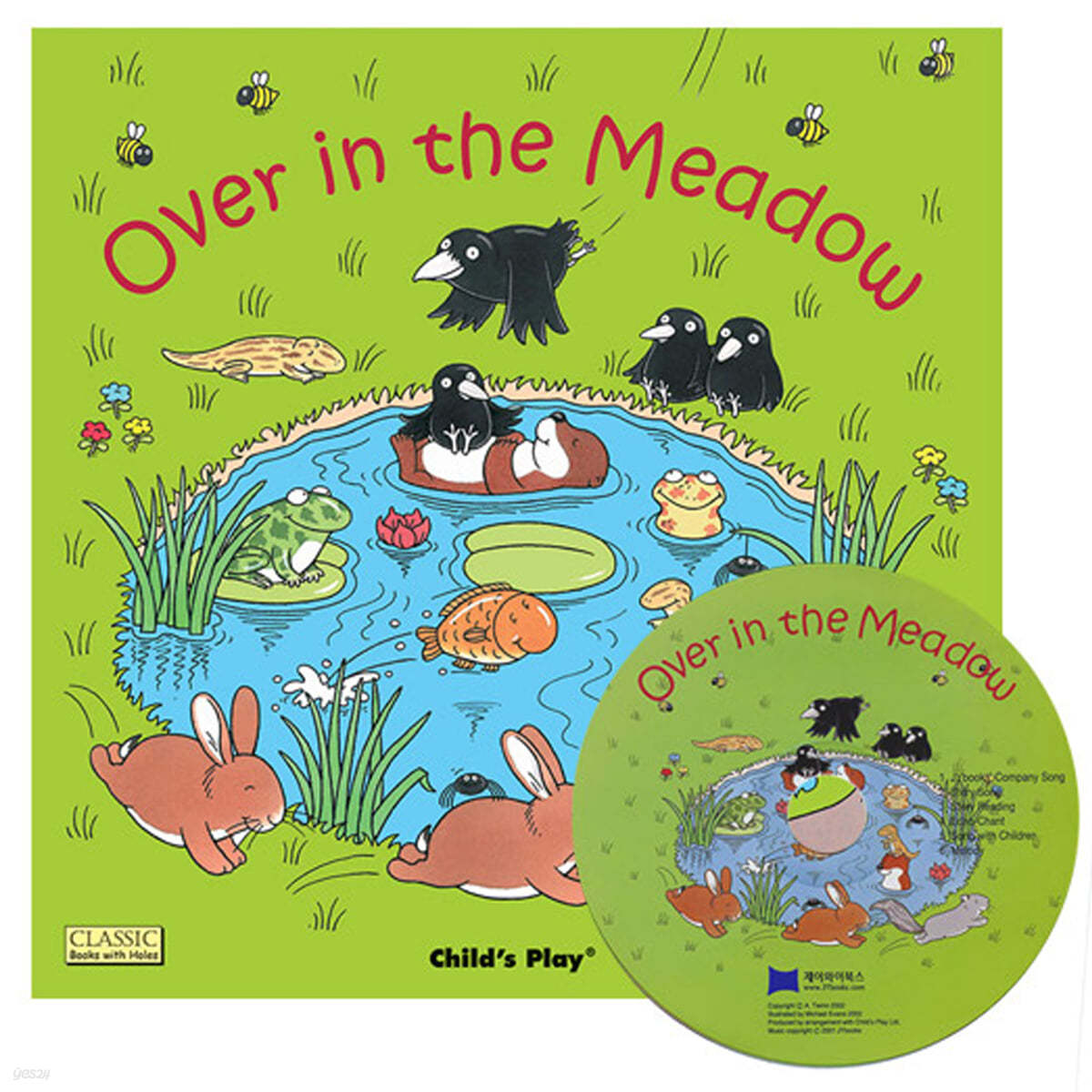 [노부영 마더구스 세이펜] Over in the Meadow (Paperback Set)