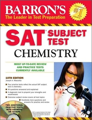 Barron&#39;s SAT Subject Test Chemistry with CD-ROM