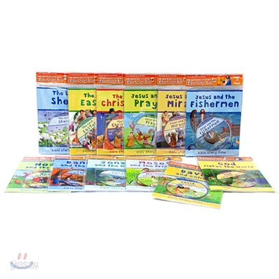 Bible Story Time 12종 Set (Book &amp; CD)