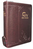 NIV 한영스터디성경 개역개정 (대,단본,색인,가죽,지퍼)(18*25)(다크초콜릿)