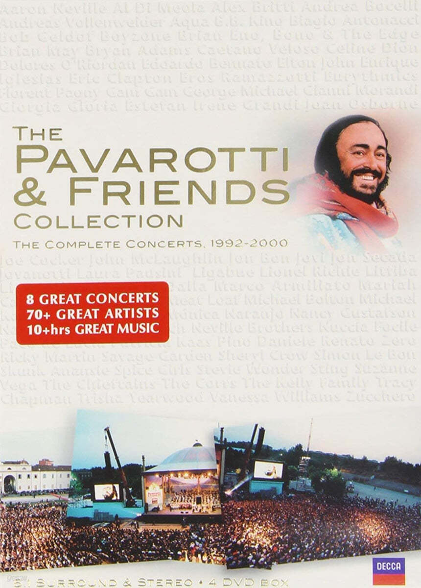 Luciano Pavarotti 파바로티와 친구들 콜렉션 (The Pavarotti &amp; Friends Collection: The Complete Concert 1992-2000) 
