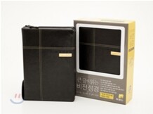 큰 글로 읽는 비전 성경 개역개정 4판 새찬송가(중,합본,색인,최고급신소재,지퍼)(15.0*21.0)(검정)