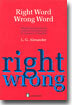 Right Word Wrong Word
