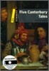 Dominoes 1 : Five Canterbury Tales (Book & CD)