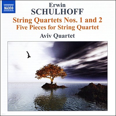 Aviv Quartet 슐호프: 현악사중주 1, 2번, 5개의 소품들 (Schulhoff: String Quartets Nos. 1, 2, Five Pieces for String Quartet) 