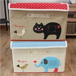 [판매안함] Decolello 데꼴 kiddy house 수납함 (L) 패브릭소재!