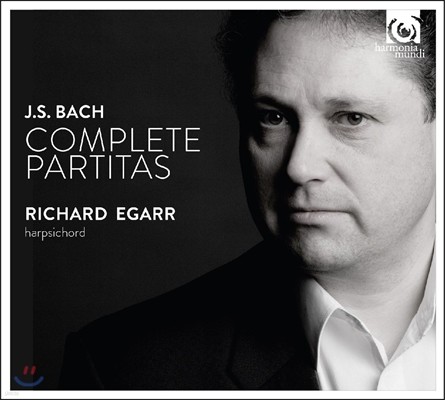 Richard Egarr 바흐: 파르티타 전곡 BWV825-830 [하프시코드 연주반] (J.S. Bach: Complete Partitas) 리차드 에가