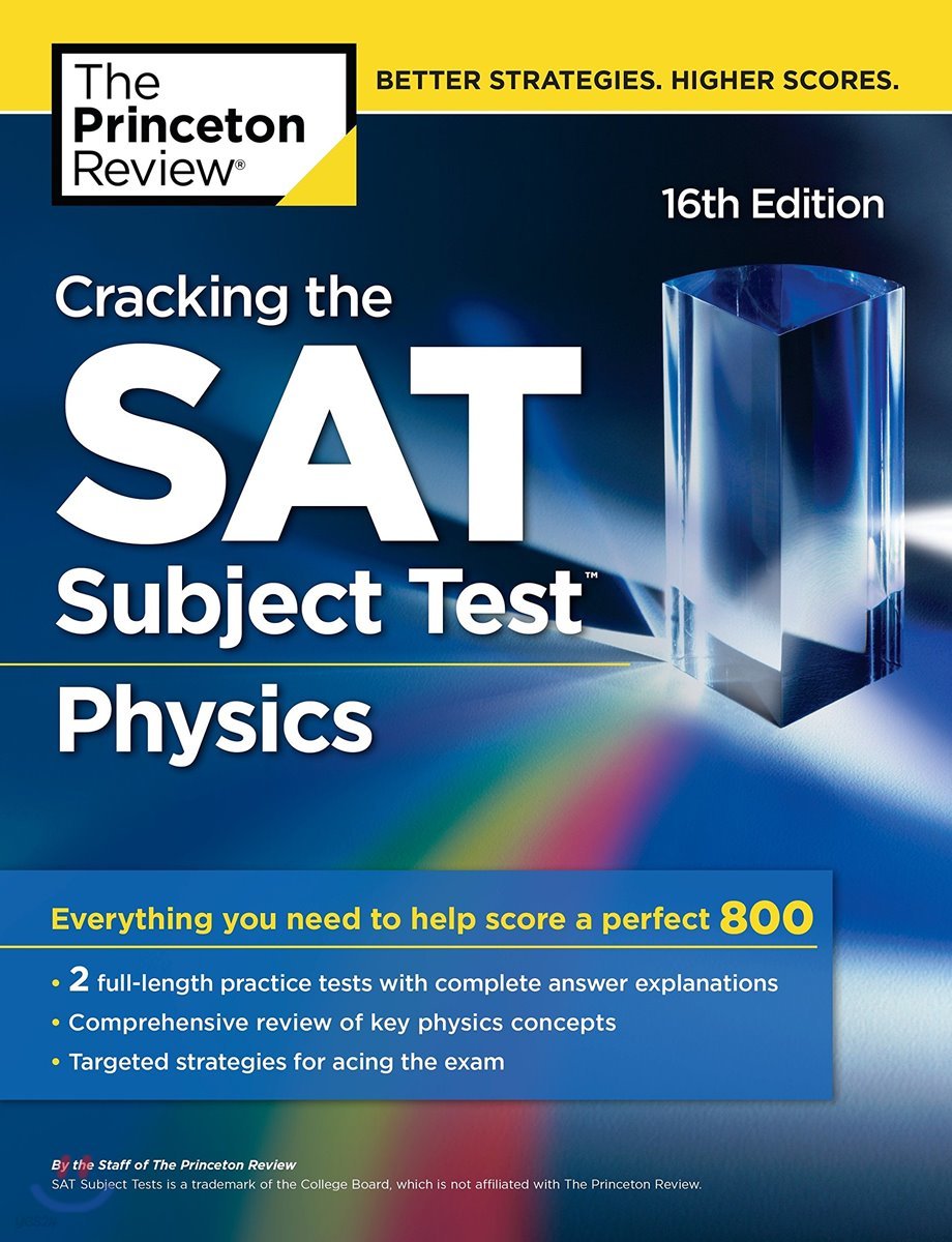 Cracking the SAT Physics Subject Test, 16/E