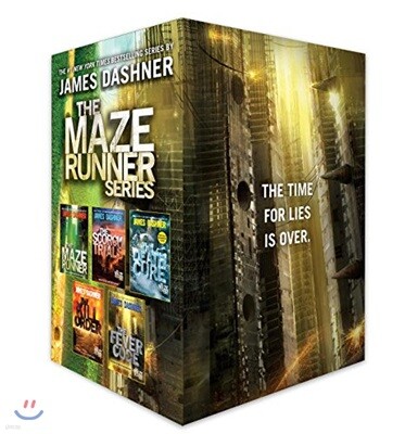 The Maze Runner Series Complete Collection Boxed Set