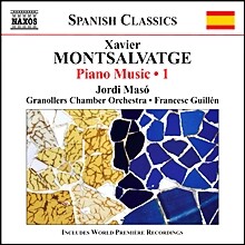 Jordi Maso 몬살바헤: 피아노 작품집 (Xavier Montsalvatge: Piano Music Vol. 1)