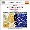 Jordi Maso 몬살바헤: 피아노 작품집 (Xavier Montsalvatge: Piano Music Vol. 1)