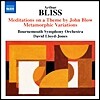 David Lloyd-Jones 블리스: 존 블로우 주제의 명상곡 (Arthur Bliss: Meditations on a Theme by John Blow)