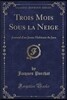 Trois Mois Sous La Neige: Journal d'Un Jeune Habitant Du Jura (Classic Reprint)