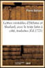 Lettres véritables d'Héloïse et Abailard, avec le texte latin à côté,: traduites par l'auteur de leur vie dom Gervaise