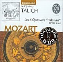 Talich Quartet (Le Quatuor Talich) / 모차르트 : 현악 사중주 2-7번 (Mozart : String Quartets Nos.2-7) (수입/미개봉/cal5246)