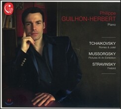 Philippe Guilhon-Herbert 차이코프스키 / 무소르그스키 / 스트라빈스키: 관현악곡 모음 - 피아노 편곡반 (Tchaikovsky: Romeo &amp; Juliet / Stravinsky: Firebird / Mussorgsky) 필리프 기혼-헤르베르트