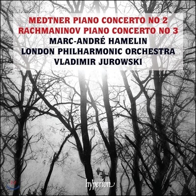 Marc-Andre Hamelin 메트너: 피아노 협주곡 2번 / 라흐마니노프: 피아노 협주곡 3번 (Medtner: Piano Concerto Op.50 / Rachmaninov: Piano Concerto Op.30) 마크-앙드레 아믈랭, 런던 필하모닉, 유로프스키
