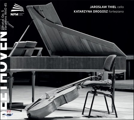 Jaroslaw Thiel 베토벤: 첼로 소나타 1, 2번, ‘유다스 마카베우스’에 의한 12 변주곡 (Beethoven: Cello Sonatas Op.5 & Variations Woo 45) 야로슬라프 틸, 카타쉬나 드로고슈