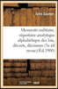 Memento militaire: répertoire analytique alphabétique des lois, décrets, décisions, circulaires: instructions concernant l'armée insérés au Bulletin o