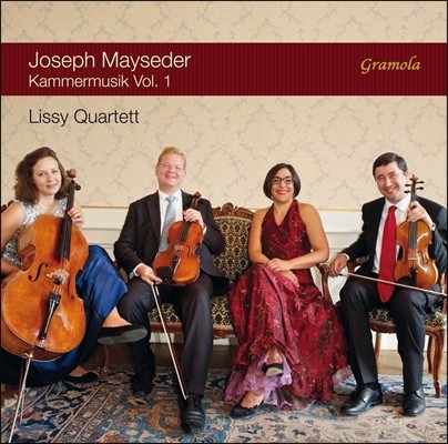 Lissy Quartett 요제프 마이세더: 실내악 작품 1집 - 콘서트 변주곡 '바덴의 추억' 외 (Joseph Mayseder: Chamber Music Vol.1 - Concert Variations 'Souvenir a Baden') 리시 사중주단