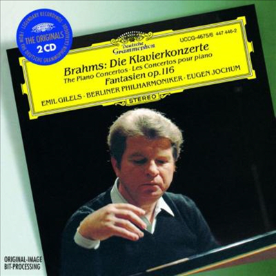 브람스 : 피아노 협주곡 1, 2번 (Brahms : The Piano Concertos Nos.1, 2) (2CD) - Emil Gilels