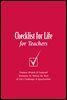 Checklist for Life for Teachers