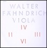 Walter Fahndrich 발터 팬드리히: 비올라 (Viola) [LP]