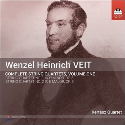 Kertesz Quartet 바이트: 현악 사중주 전곡 1집 - 1, 2번 (Wenzel Heinrich Veit: Complete String Quartets, Vol.1 - Op.3 & Op.5) 케르테즈 콰르텟