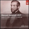 Kertesz Quartet 바이트: 현악 사중주 전곡 1집 - 1, 2번 (Wenzel Heinrich Veit: Complete String Quartets, Vol.1 - Op.3 & Op.5) 케르테즈 콰르텟