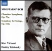 Kiev Virtuosi / Dmitry Yablonsky 쇼스타코비치: 실내 교향곡, 현을 위한 교향곡 (Shostakovich: Chamber Symphony Op.73a, Symphony for Strings Op.118a) 키에프 비르투오시, 드미트리 야블론스키