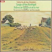 Victoria de los Angeles 캉틀루브: 오베르뉴의 노래 / 쇼송: 사랑과 바다의 시 - 빅토리아 데 로스 앙헬레스 [LP]